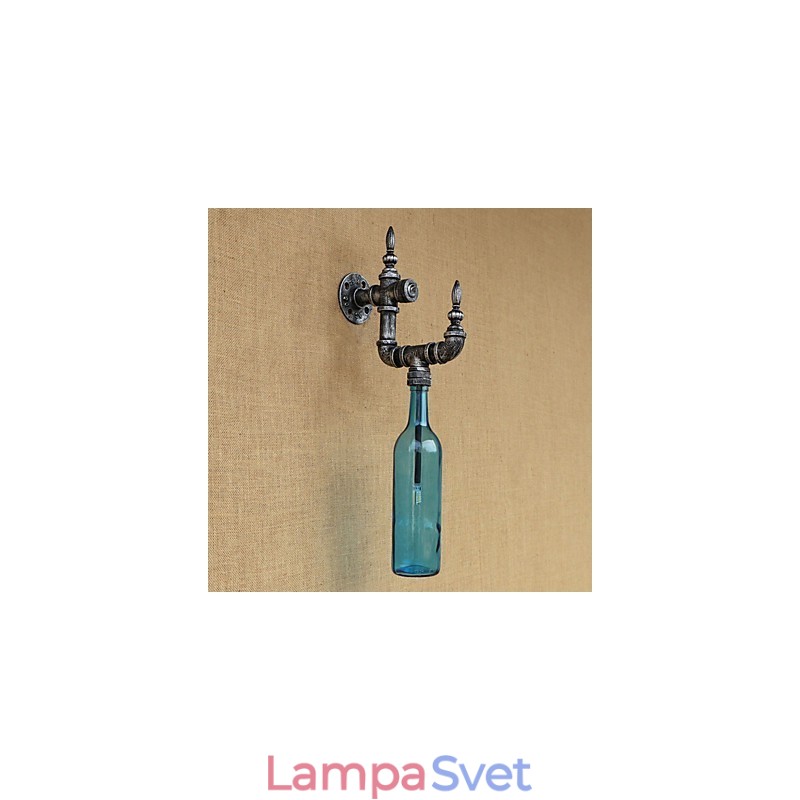 Retro nostalgia s osobnosťou Kaviareň Bar Reštaurácia Chodba Fľaša na vodu Nástenná lampa