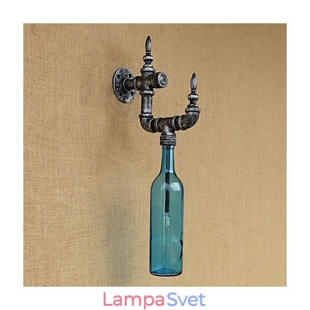 Retro nostalgia s osobnosťou Kaviareň Bar Reštaurácia Chodba Fľaša na vodu Nástenná lampa Retro nostalgia s osobnosťou Kaviareň Bar Reštaurácia Chodba Fľaša na vodu Nástenná lampa