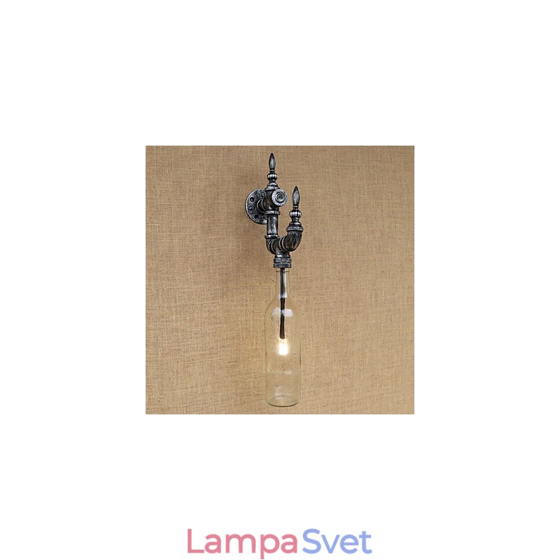 Retro nostalgia s osobnosťou Kaviareň Bar Reštaurácia Chodba Fľaša na vodu Nástenná lampa
