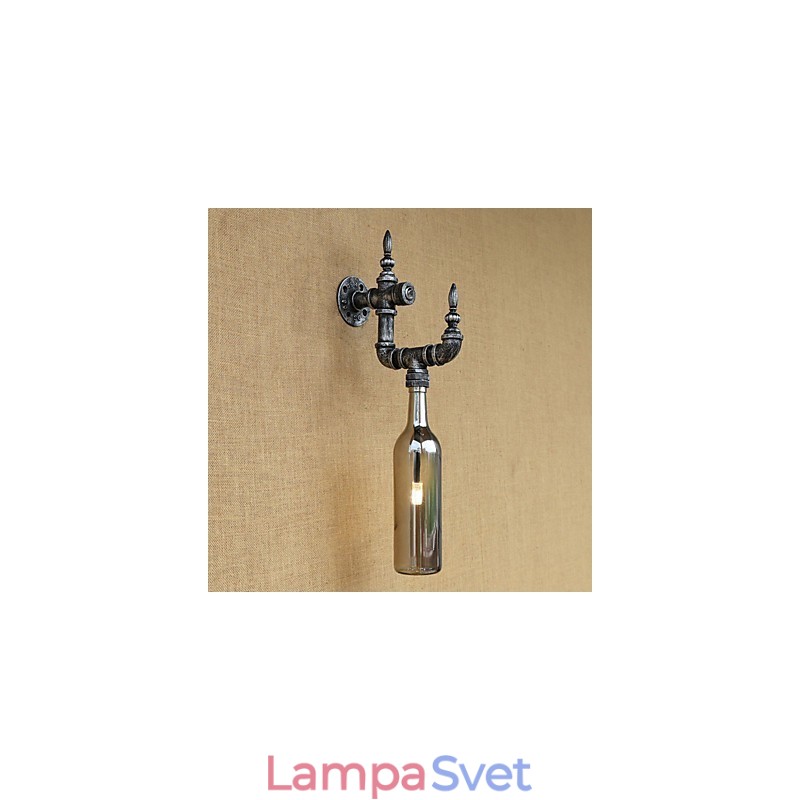 Retro nostalgia s osobnosťou Kaviareň Bar Reštaurácia Chodba Fľaša na vodu Nástenná lampa