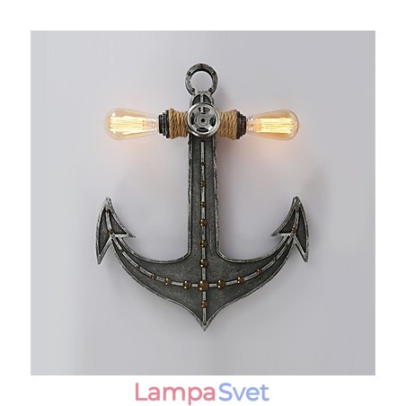 Vintage priemyselné nástenné svietidlá Drevená loď Kotva Tvar Kreatívna reštaurácia Kaviareň Bar Dekoračné osvetlenie Vintage priemyselné nástenné svietidlá Drevená loď Kotva Tvar Kreatívna reštaurácia Kaviareň Bar Dekoračné osvetlenie