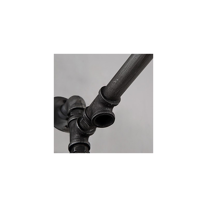 Vintage Industrial Pipe Nástenné svietidlá s vypínačom Kreatívne svetlá Reštaurácia Kaviareň Bar Dekoračné osvetlenie S 1 svetlom maľovaným povrchom