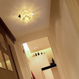 Krištáľová lampa Smd CreativeTube Spotlight Absorb Dome Light