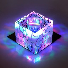 Krištáľová lampa Smd CreativeTube Spotlight Absorb Dome Light