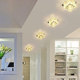 Krištáľová lampa Smd CreativeTube Spotlight Absorb Dome Light