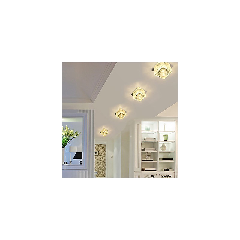Krištáľová lampa Smd CreativeTube Spotlight Absorb Dome Light