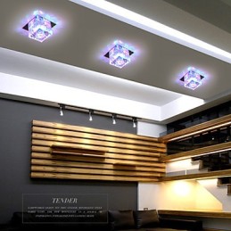 Krištáľová lampa Smd CreativeTube Spotlight Absorb Dome Light