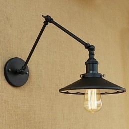 Rustic Lodge Country Retro obraz pre nástennú lampu s hojdacím ramenom v mini štýle