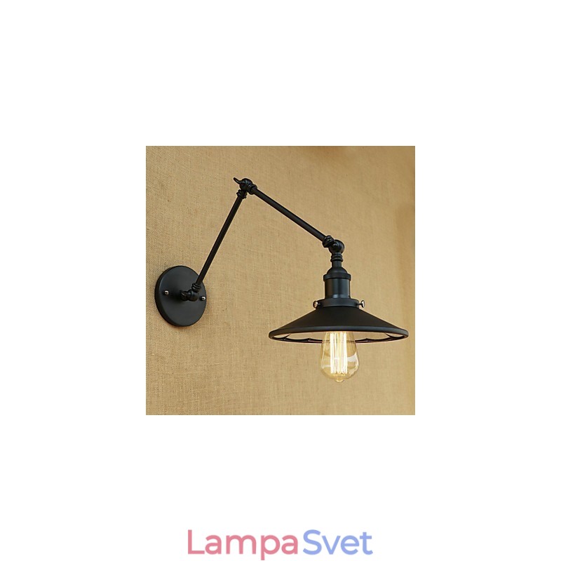 Rustic Lodge Country Retro obraz pre nástennú lampu s hojdacím ramenom v mini štýle