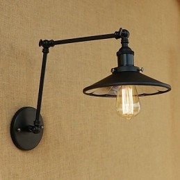 Rustic Lodge Country Retro obraz pre nástennú lampu s hojdacím ramenom v mini štýle