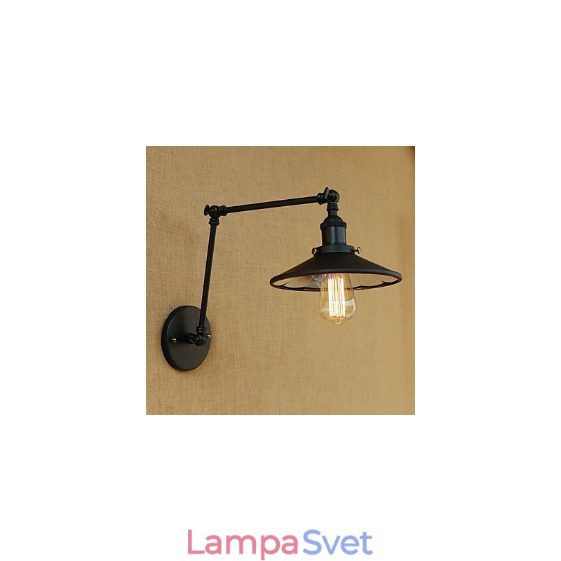 Rustic Lodge Country Retro obraz pre nástennú lampu s hojdacím ramenom v mini štýle