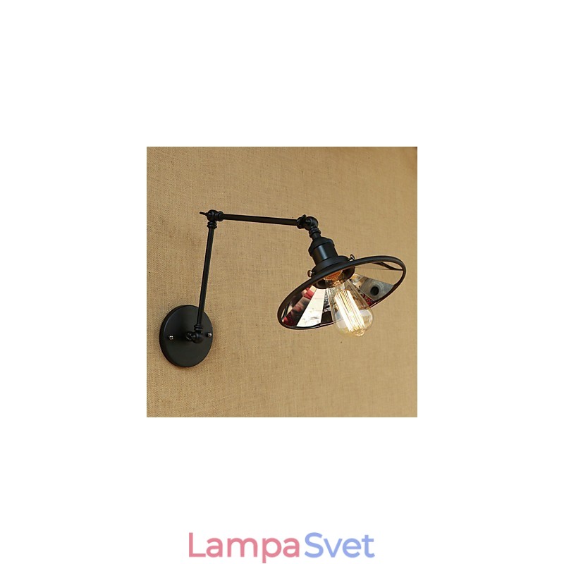 Rustic Lodge Country Retro obraz pre nástennú lampu s hojdacím ramenom v mini štýle