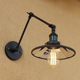 Rustic Lodge Country Retro obraz pre nástennú lampu s hojdacím ramenom v mini štýle