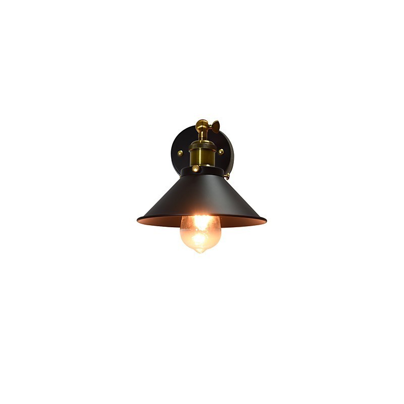 Farba Single Wall Iron Wall Lamp Dumb Black Lightsaber Lamp On Wall