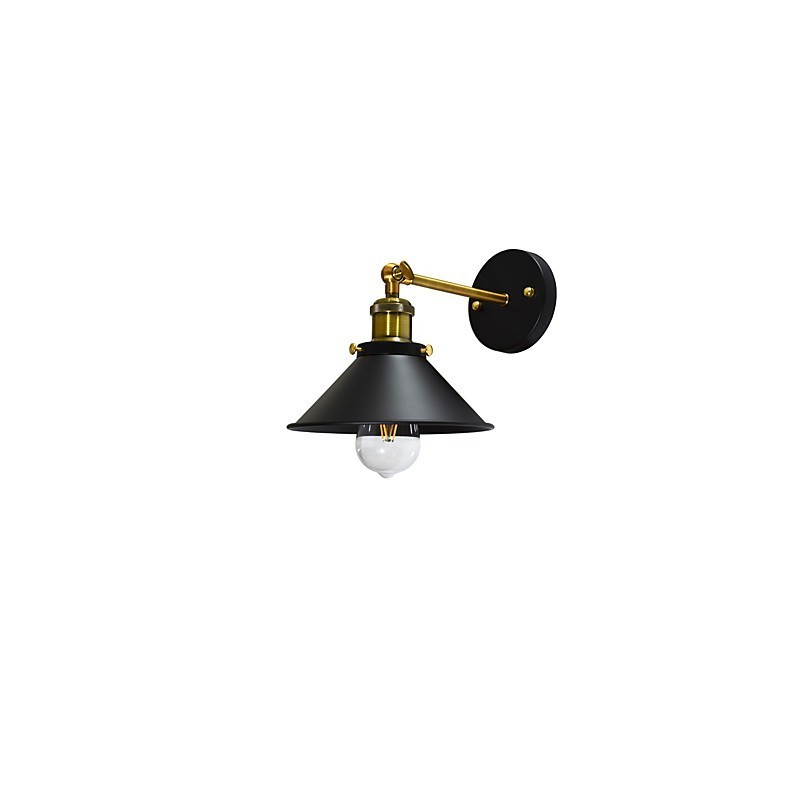 Farba Single Wall Iron Wall Lamp Dumb Black Lightsaber Lamp On Wall