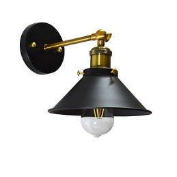 Farba Single Wall Iron Wall Lamp Dumb Black Lightsaber Lamp On Wall