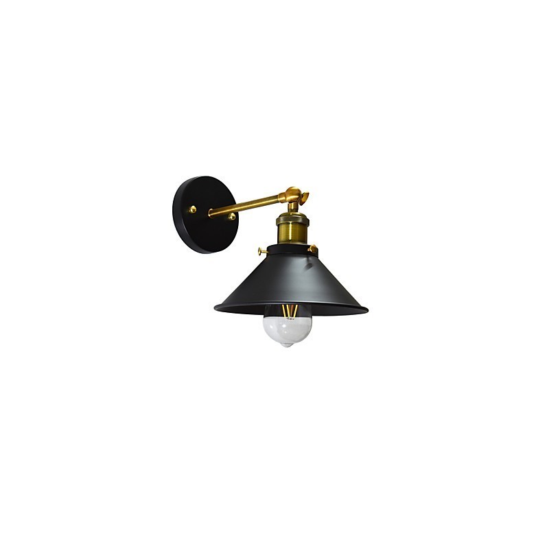 Farba Single Wall Iron Wall Lamp Dumb Black Lightsaber Lamp On Wall
