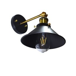 Farba Single Wall Iron Wall Lamp Dumb Black Lightsaber Lamp On Wall