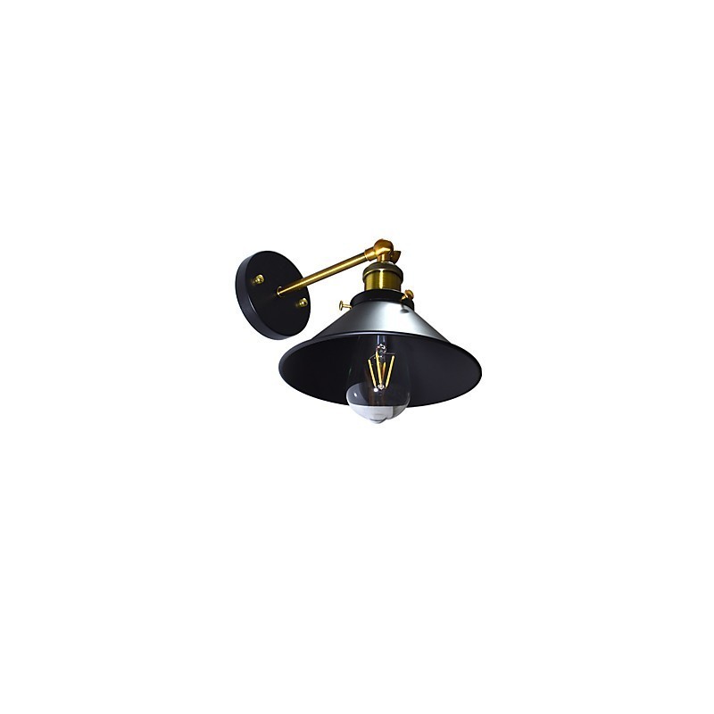 Farba Single Wall Iron Wall Lamp Dumb Black Lightsaber Lamp On Wall