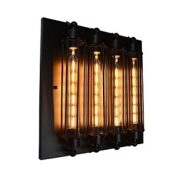 Nástenné svietidlo Nástenné svietidlo Nástenná železná nástenná lampa 4 v jednej nástennej lampe