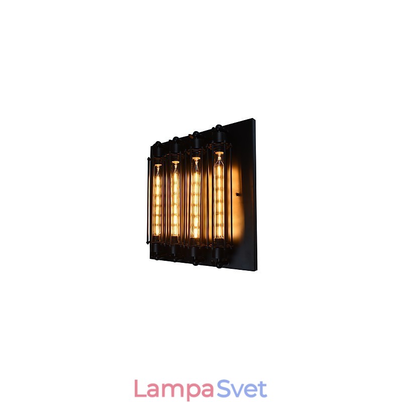Nástenné svietidlo Nástenné svietidlo Nástenná železná nástenná lampa 4 v jednej nástennej lampe