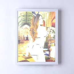 Integrovaná funkcia moderného súčasného moderného súčasného maľovania pre nástenné svietidlá s okolitým svetlom