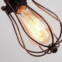 Priemyselná retro železná nástenná lampa Creative Personality Lift Kladka