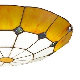 Stropná lampa Stredomorskej romantickej lampy Priemer 50 cm