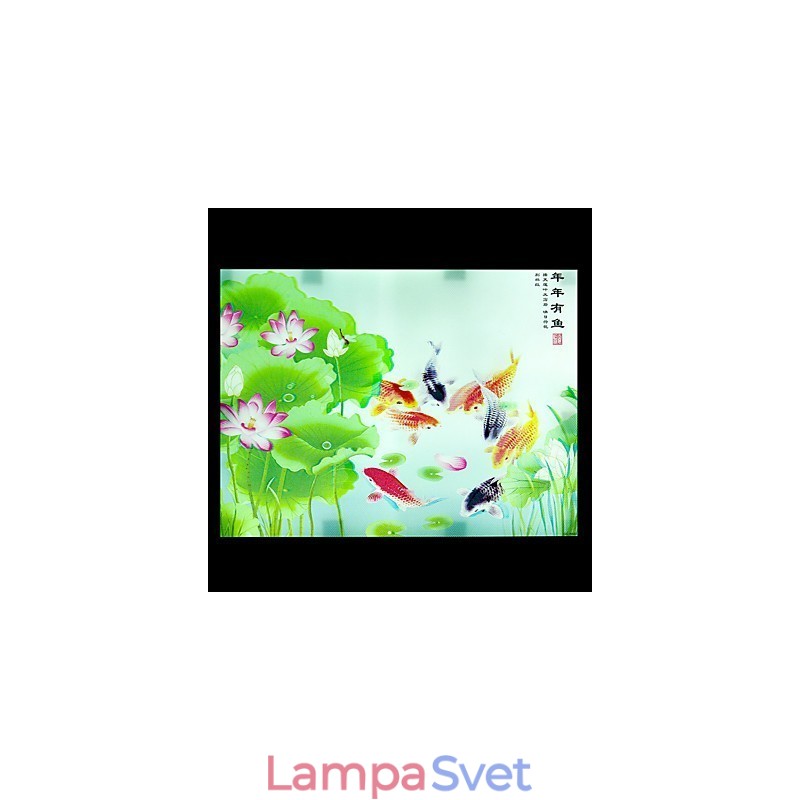 Integrovaná funkcia moderného súčasného moderného súčasného maľovania pre nástenné svietidlá s okolitým svetlom