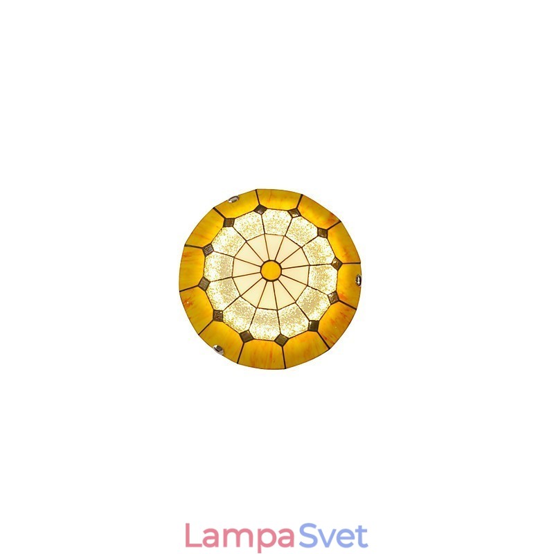 Stropná lampa Stredomorskej romantickej lampy Priemer 50 cm