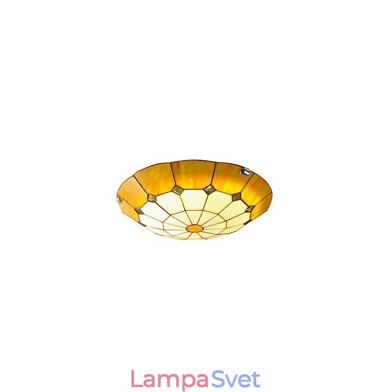Stropná lampa Stredomorskej romantickej lampy Priemer 50 cm
