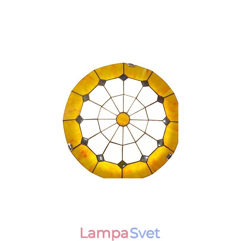 Stropná lampa Stredomorskej romantickej lampy Priemer 50 cm
