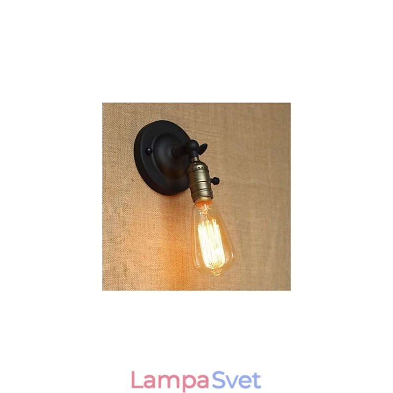 Funkcia retro maľby pre hojdacie rameno v štýle miniatúrneho osvetlenia na stenu nástenné svietidlo