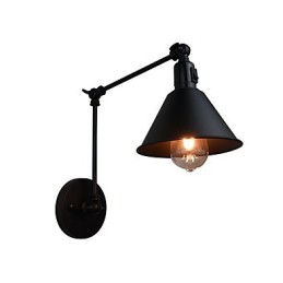 Nástenné svietidlo Nástenné svietniky Nástenné železo Nástenná lampa Retro Vintage Moderný Luxusný bar Západná reštaurácia Kaviareň