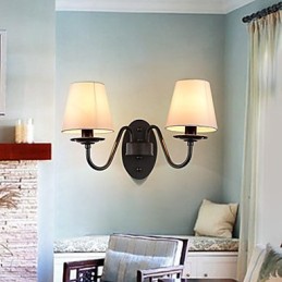 Rustic Lodge Jednoduché Vintage Maľba Funkcia Okolité svetlo Nástenné svietidlá Nástenné svietidlo