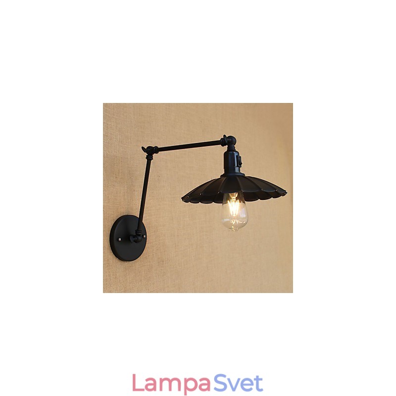 Vintage vidiecka maľba pre svietidlá s hojdacím ramenom v mini štýle Downlight s hojdacím ramenom
