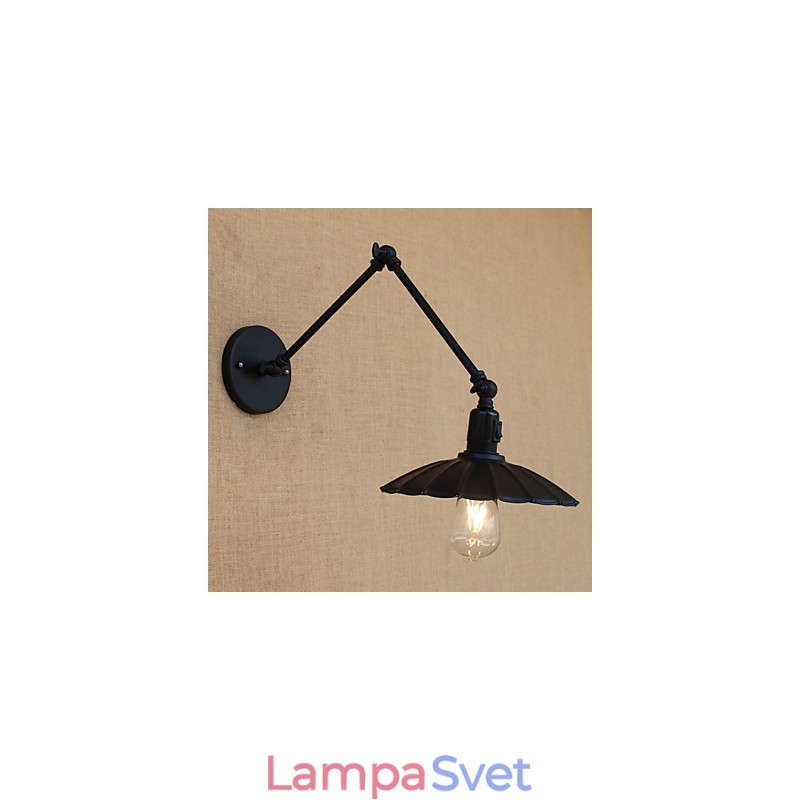 Vintage vidiecka maľba pre svietidlá s hojdacím ramenom v mini štýle Downlight s hojdacím ramenom