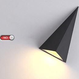 Integrovaná novinka, moderná súčasná funkcia pre nástenné nástenné svietidlo s okolitým svetlom v mini štýle Nástenné svietidlo Vonkajšie vodotesné nástenné svietidlo