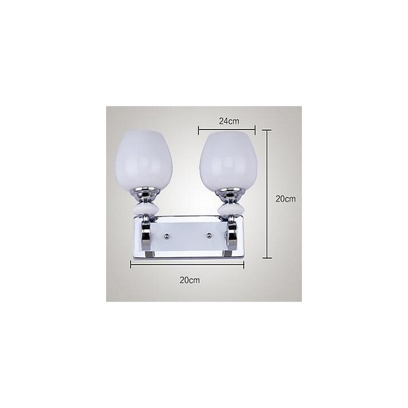 Moderné moderné galvanizované nástenné svietidlo Uplight Wall Sconces