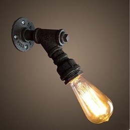 Rustic Lodge Painting Funkcia pre Arc Ambient Light Wall Sconces Wall Light