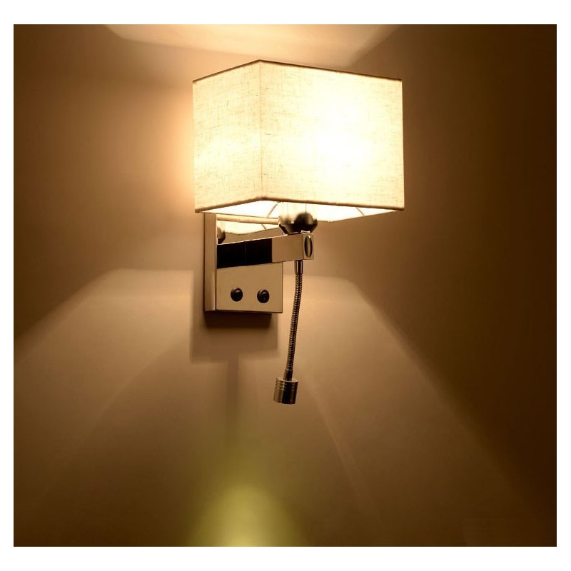 Moderná hotelová izba Čítanie Kreatívna látková chodba Balkón Nočná lampa Nástenné svietidlo