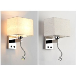 Moderná hotelová izba Čítanie Kreatívna látková chodba Balkón Nočná lampa Nástenné svietidlo