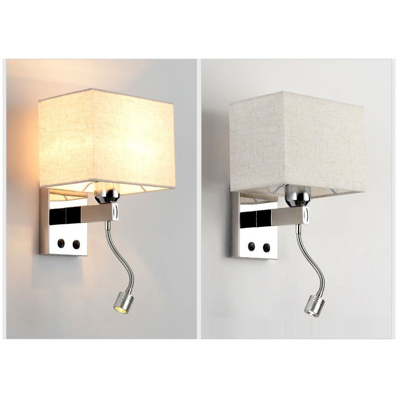 Moderná hotelová izba Čítanie Kreatívna látková chodba Balkón Nočná lampa Nástenné svietidlo