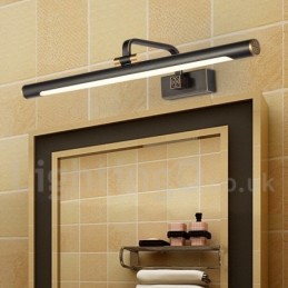 Lampa IPMirror Kúpeľňové svietidlá Nástenné svietidlá z čistej mosadze s akrylovým tienidlom Osvetlenie
