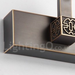 Lampa IPMirror Kúpeľňové svietidlá Nástenné svietidlá z čistej mosadze s akrylovým tienidlom Osvetlenie