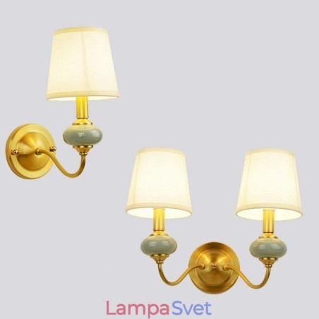Čistá mosadz Luxusné rustikálne retro vintage mosadzné keramické nástenné svietidlo so skleneným tienidlom Špeciálne pre hotelovú kanceláriu Showroom Obývacia izba Jedáleň Čistá mosadz Luxusné rustikálne retro vintage mosadzné keramické nástenné svietidlo so skleneným tienidlom Špeciálne pre hotelovú kanceláriu Showroom Obývacia izba Jedáleň