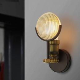 1 Svetlé rustikálne retro Vintage nástenné svietidlo so skleneným tienidlom Špeciálne pre hotelovú kanceláriu Showroom Obývacia izba Jedáleň