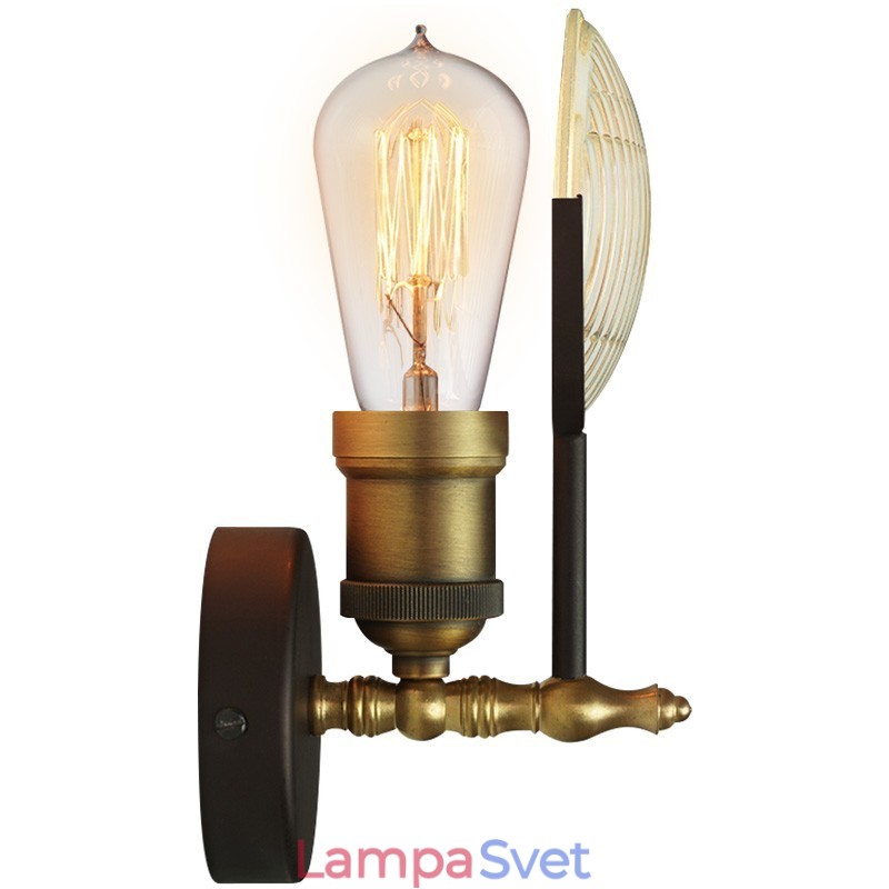 1 Svetlé rustikálne retro Vintage nástenné svietidlo so skleneným tienidlom Špeciálne pre hotelovú kanceláriu Showroom Obývacia izba Jedáleň