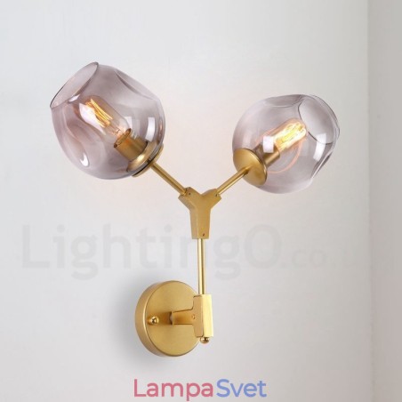 Rustikálne retro vintage nástenné svietidlo s dvomi svetlami a viacfarebným skleneným tienidlom Špeciálne pre hotelovú kanceláriu Showroom Obývacia izba Spálňa Rustikálne retro vintage nástenné svietidlo s dvomi svetlami a viacfarebným skleneným tienidlom Špeciálne pre hotelovú kanceláriu Showroom Obývacia izba Spálňa