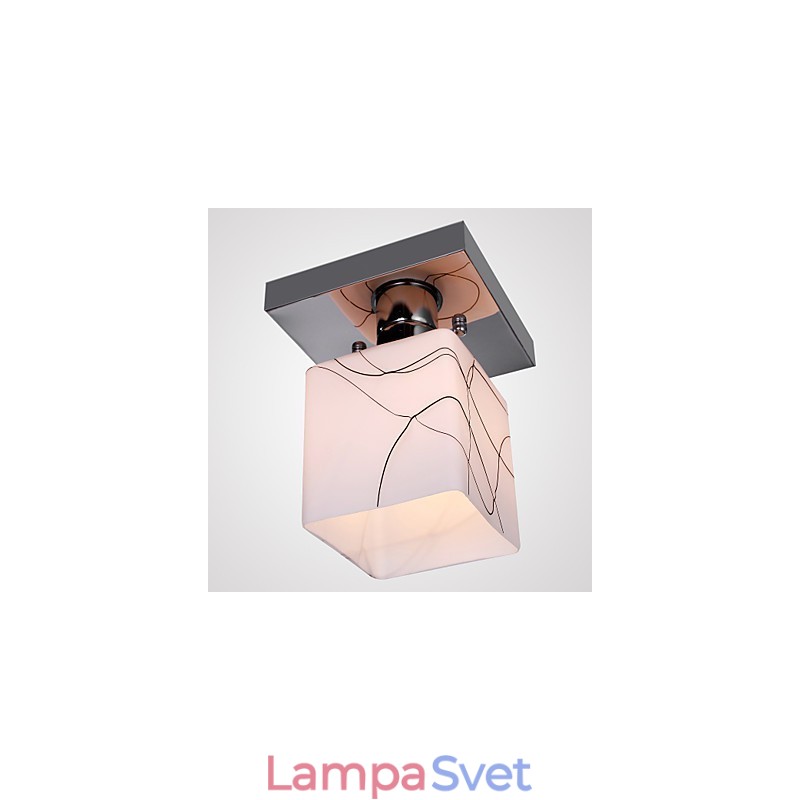 Moderný, súčasný, galvanicky pokovovaný kovový držiak v mini štýle